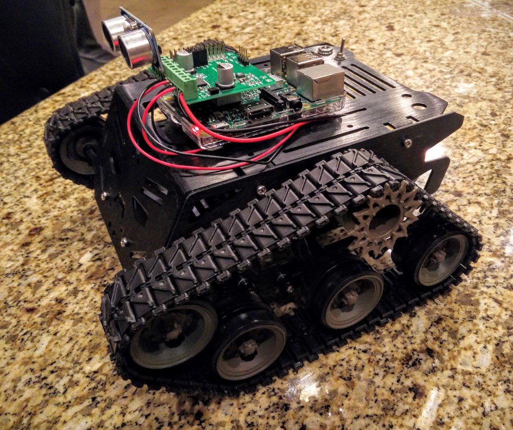 Bøje afstand Ekstrem fattigdom DFRobot Devastator Tank Robot Part 2 Raspberry Pi Python Code - DFRobot