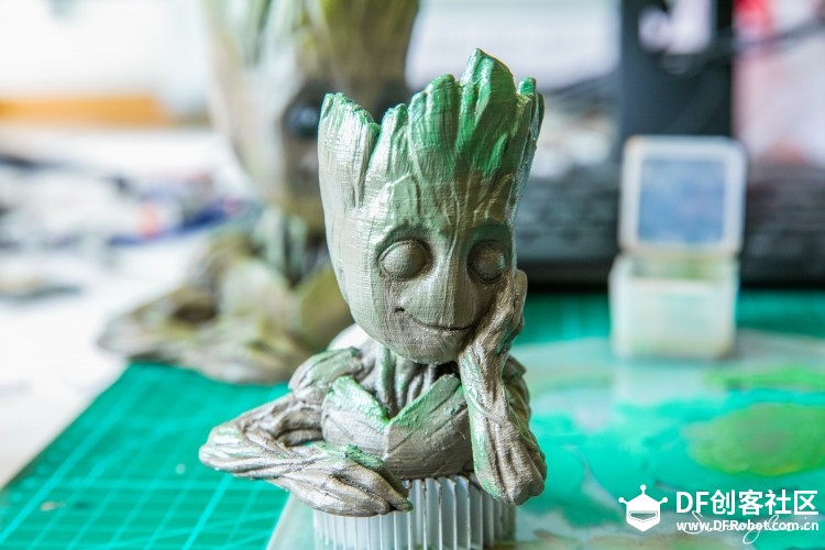 Hello! Groot 3D Printing Figurine | Assembly