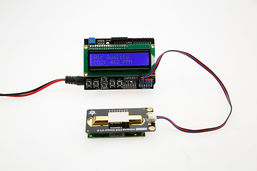 Gravity: Analog Infrared CO2 Sensor For Arduino (0~5000 ppm)