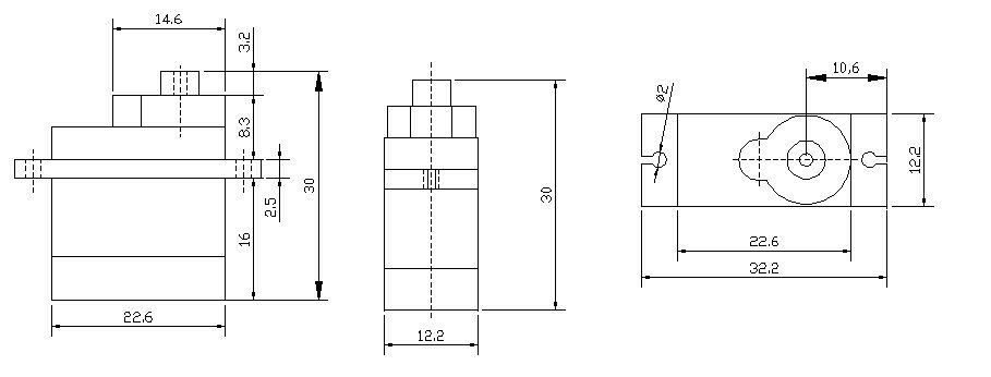 SG90 SERVO MOTEUR TOWER PRO - Microcell