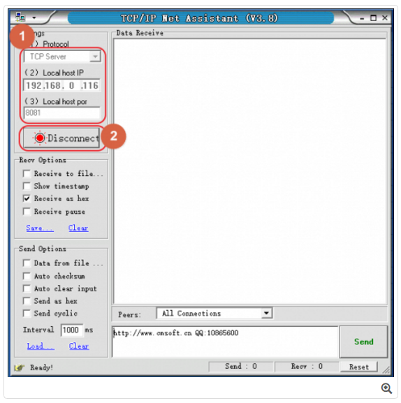 TCP/IP Net Assistant V3.8