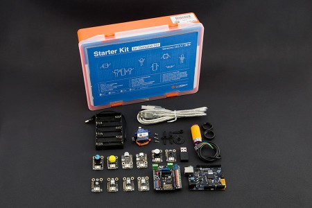 Gravity: Starter Kit for Genuino / Arduino 101 with Tutorials 