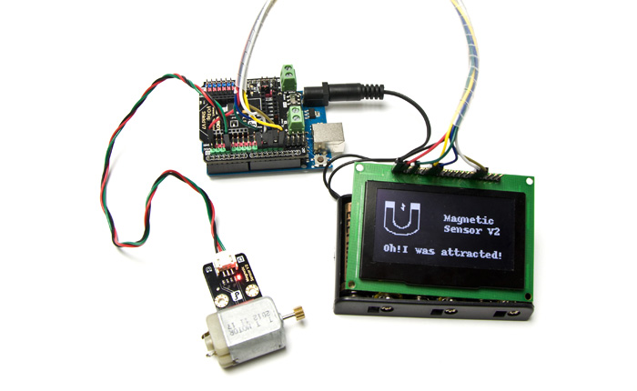 Gravity: Digital Magnetic Sensor Detection Successful