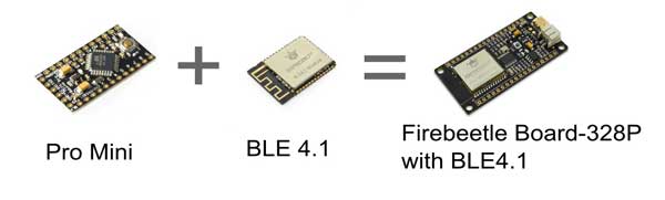 FireBeetle Board-328P with BLE4.1 Features