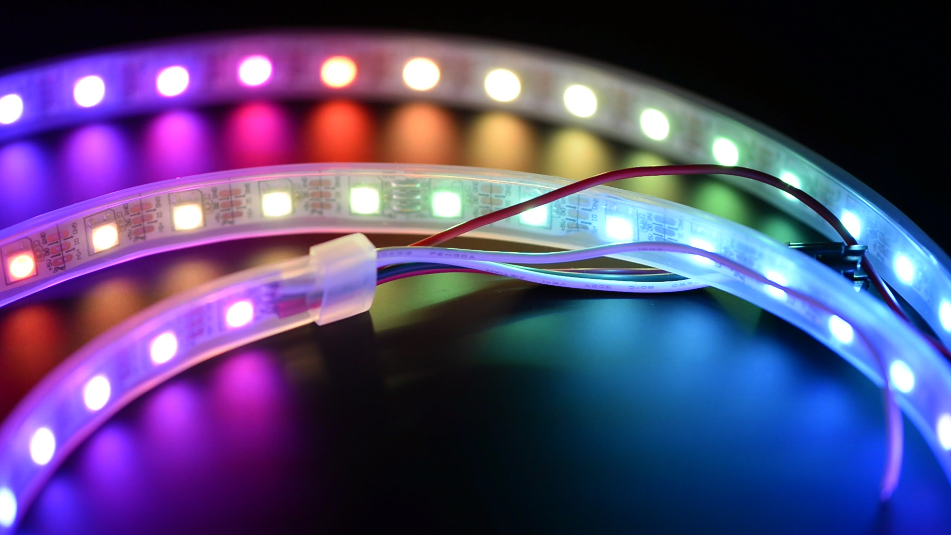 Digital RGB LED Weatherproof Strip 60 LED - (1m) — Little Bird