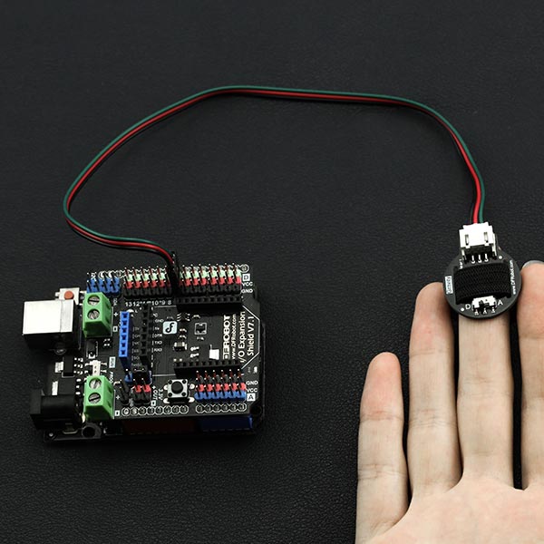 Gravity: Heart Rate Monitor Sensor For Arduino Demo Project 1