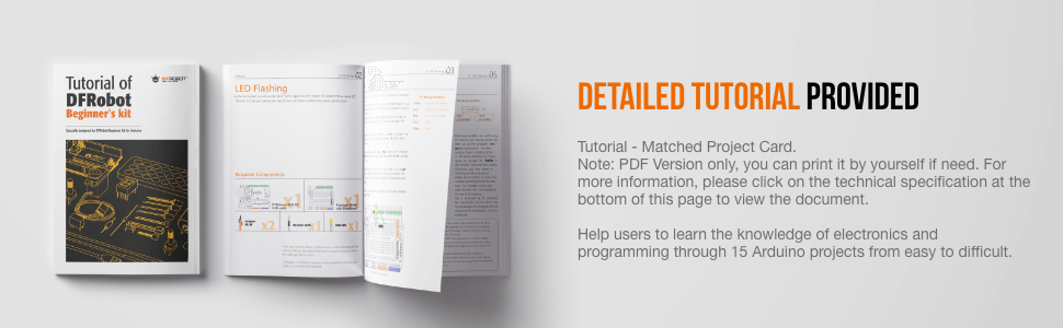 Beginner Kit for Arduino (Best Starter Kit) -  DETAILED TUTORIAL PROVIDED
