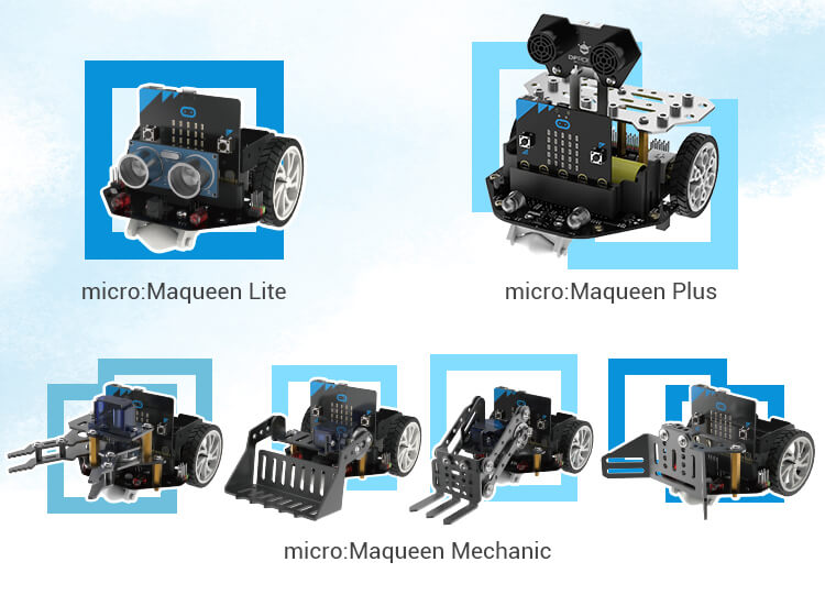 Maqueen, K12 STEM Edu robot, micro: bit