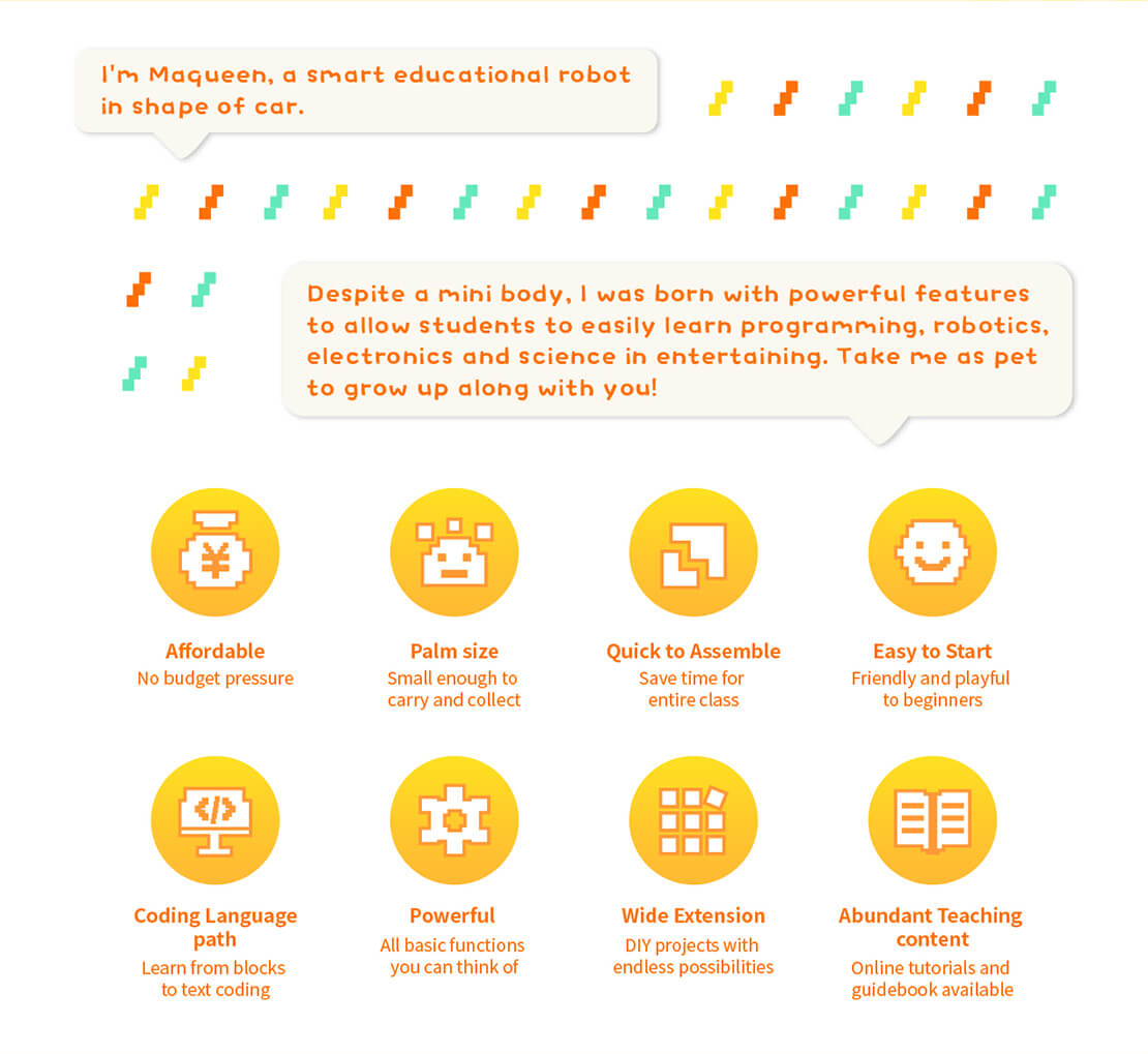 micro: Maqueen micro:bit Educational Programming Robot Platform