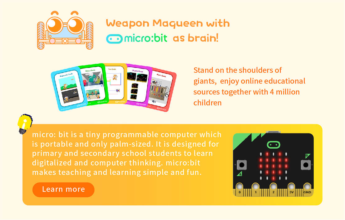 micro : bit-어린이를위한 교육적이고 창의적인 도구, micro : bit