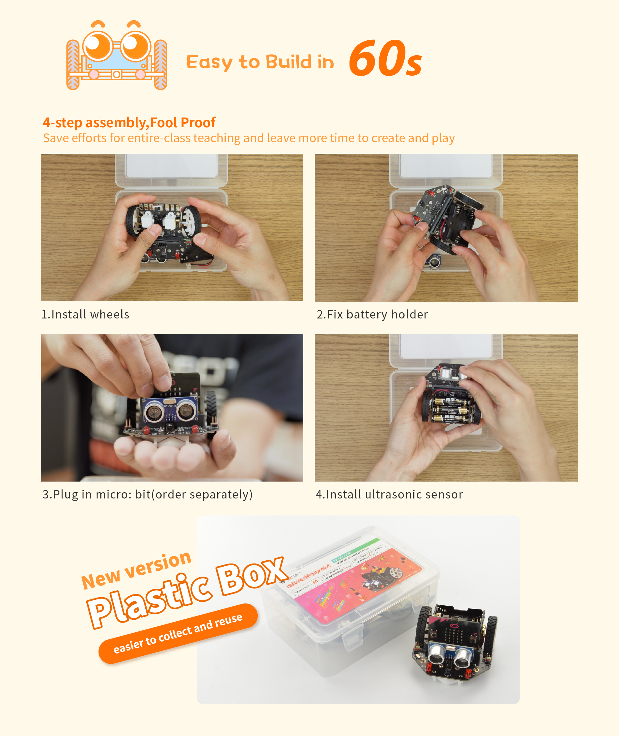 micro: Maqueen micro:bit Educational Programming Robot Platform