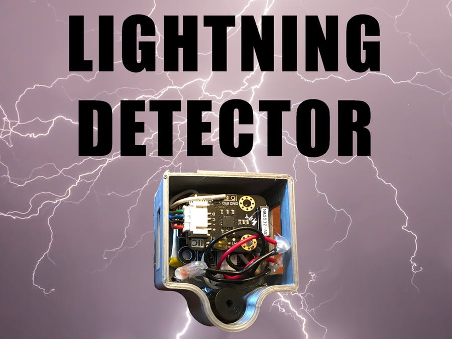 Personal Lightning Detector - DFRobot