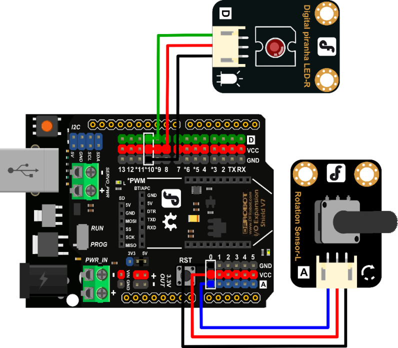 Arduino Intermediate Kit Tutorial 9: Light Regulator