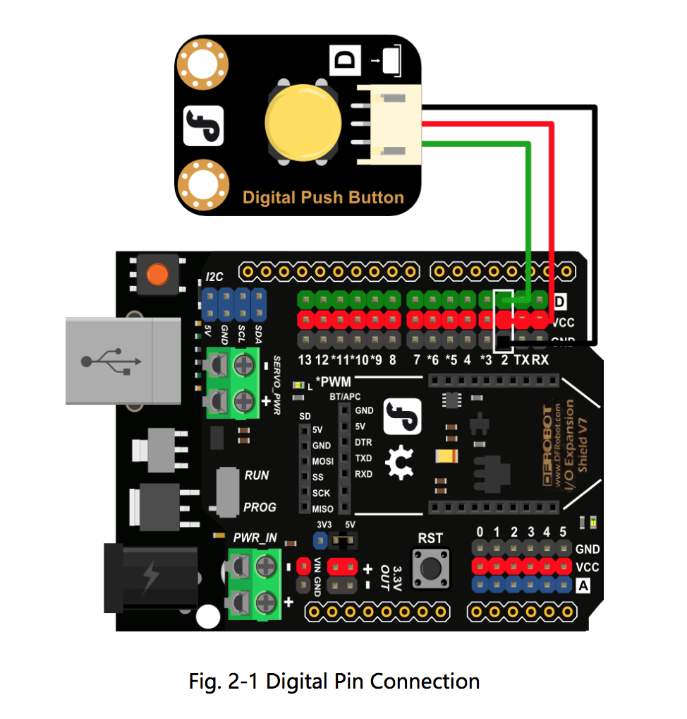 Arduino/Genuino 101 Starter Kit Tutorial - Lesson 2: Digital and Analog ...