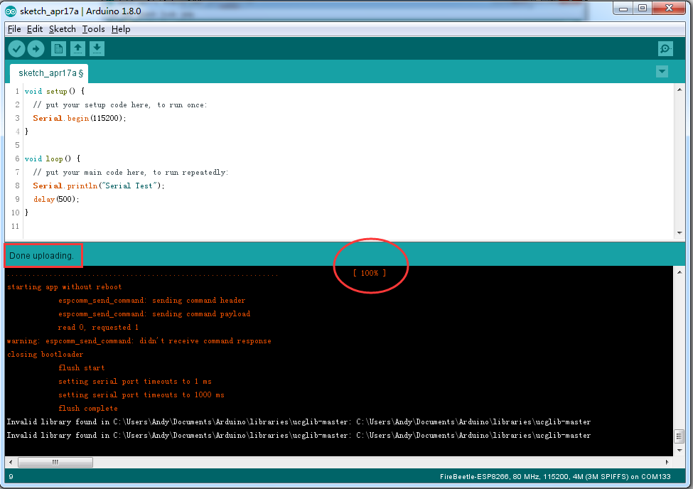 Arduino IDE for Building Compiling Environment of ESP8266 - DFRobot