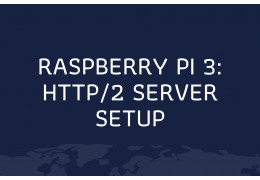 Raspberry Pi 3: HTTP/2 server setup