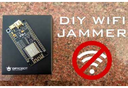 Wi-Fi Jammer From an ESP8266 | WiFi Jammer/ Deauther