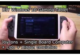 The DIY Windows 10 Gaming Tablet - Nintendo Switch Joycons + LattePanda Alpha (Part 1)