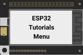 ESP32教程菜单