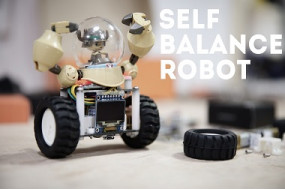 Make Your Own Arduino Desktop Self-Balancing Robot