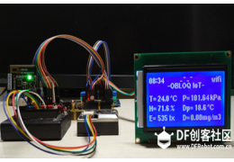 Environmental Monitoring System Based on OBLOQ-IoT Module