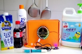 Drinking Cola equals to Drinking Toilet Cleaner? A DIY Electronic PH Test Paper Will Tell You the Truth