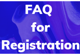 FAQ for Registration