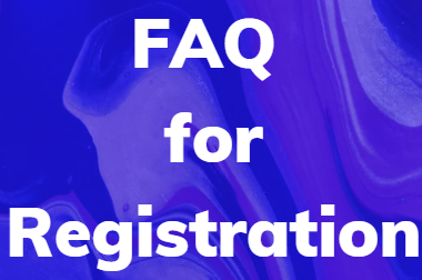 FAQ for Registration>