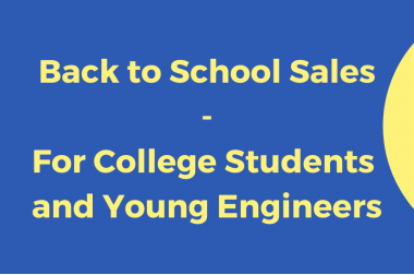 Back to School Sales - For College Students and Young Engineers>