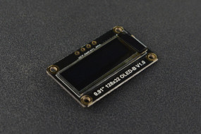 Fermion: Monochrome 0.91” 128x32 I2C OLED Display (Breakout)
