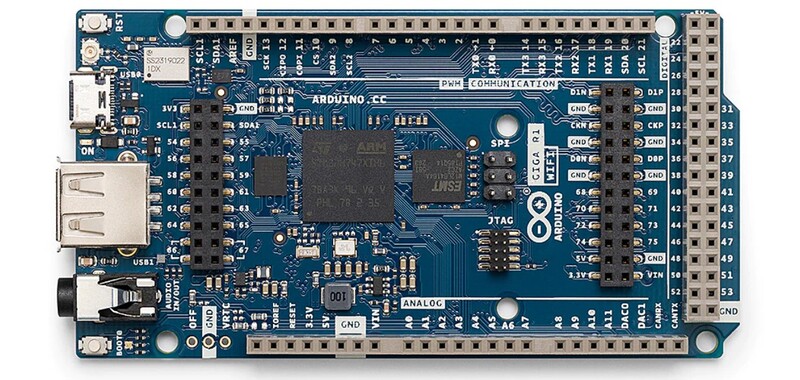 Board Overview of Arduino GIGA R1 WiFi Development Board