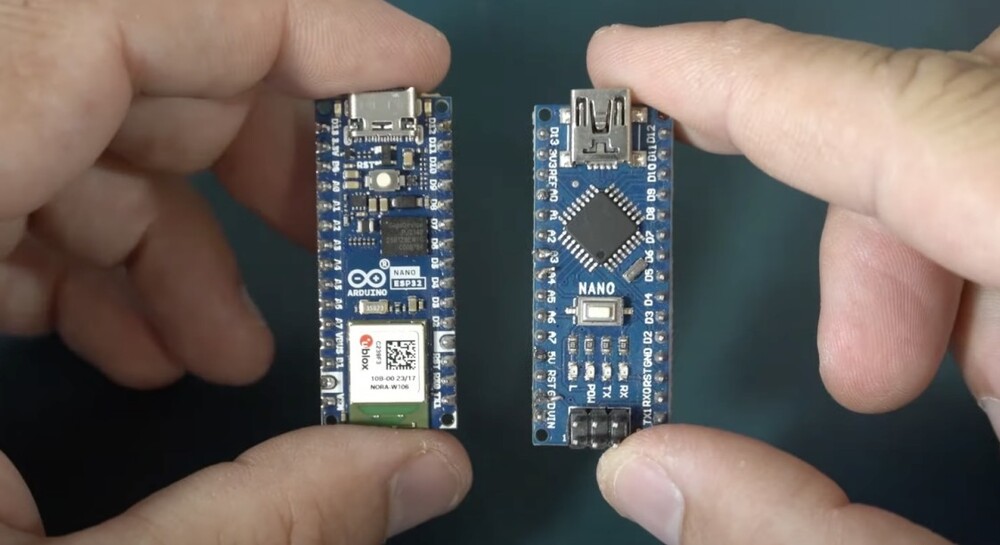 Arduino Nano ESP32 S3 Mini Size