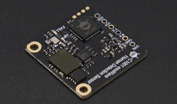 C1001 60GHz mmWave Indoor Fall Detection Sensor for Arduino / ESP32 / micro:bit (11 Meters)