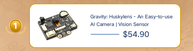 Gravity: Huskylens - An Easy-to-use AI Camera | Vision Sensor