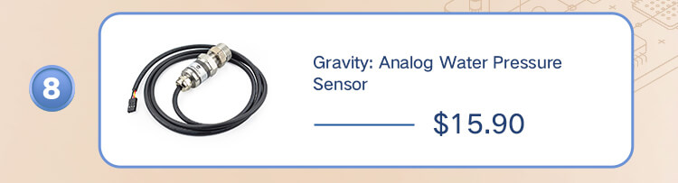 Gravity: Analog Water Pressure Sensor
