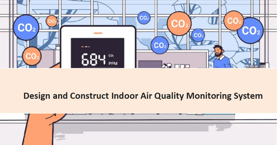 Air pollution monitoring system architecture.