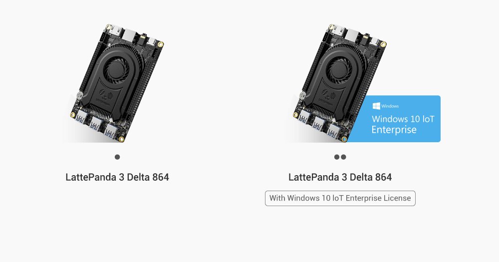 Two Models-LattePanda 3 Delta 