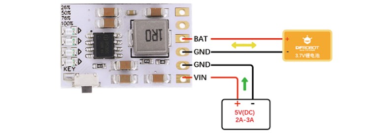 DC-DC Charge Discharge Integrated Module（5V 2A）