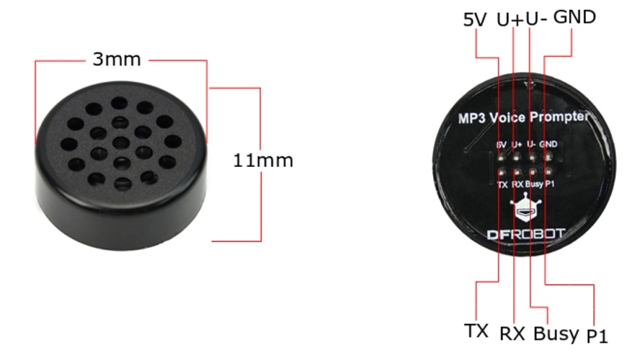 voice prompt module compact design