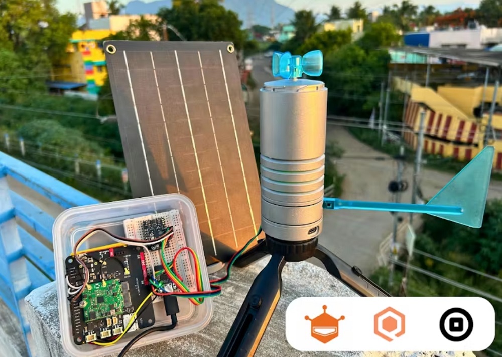 Cellular Weather Station with Lark, Qubitro and Blues