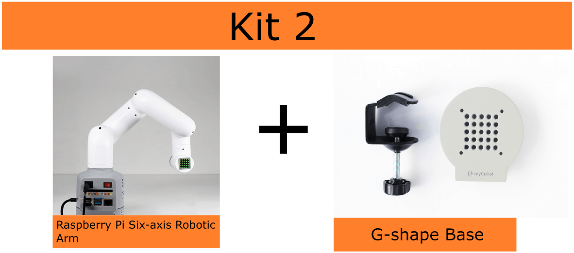 6 axis robot hot sale arm raspberry pi