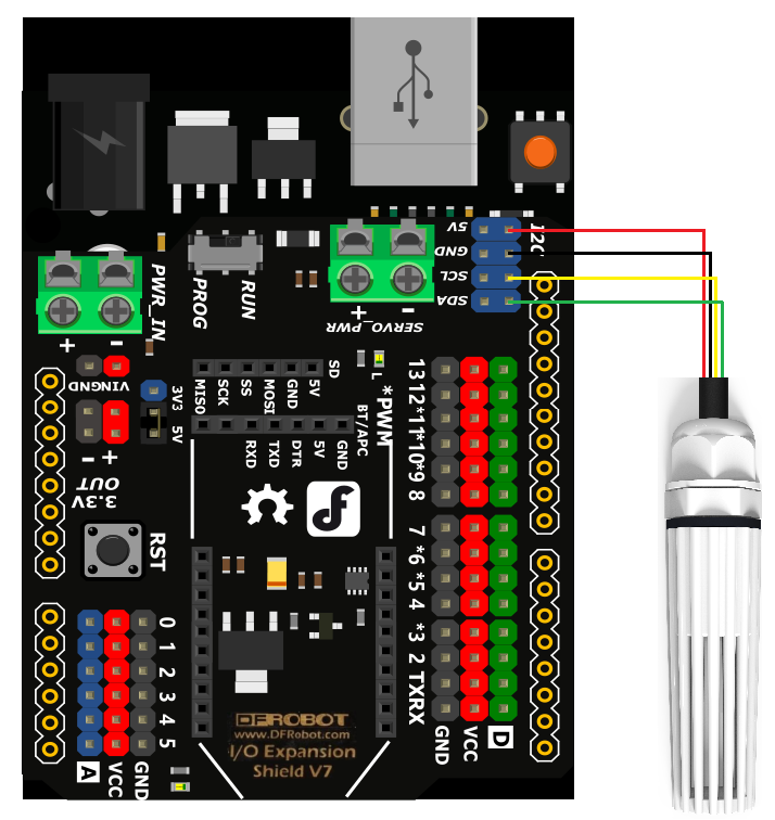 I2C ENS160 Air Quality Sensor