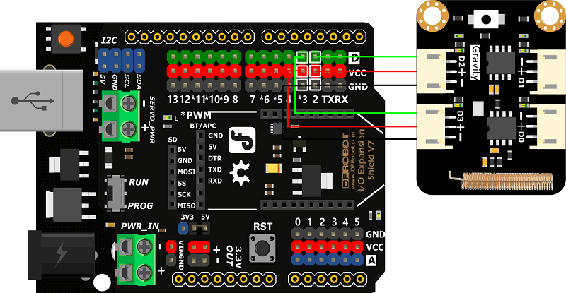 自动机无线交换机(433Mhz)