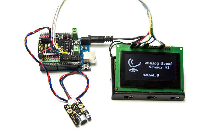 arduino sound sensor demo project 1