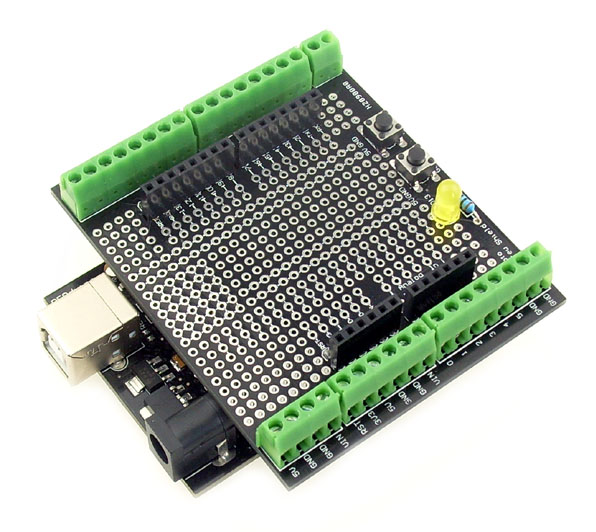 1111# Standard Proto Screw Shield Board For Arduino Compatible Improved version 