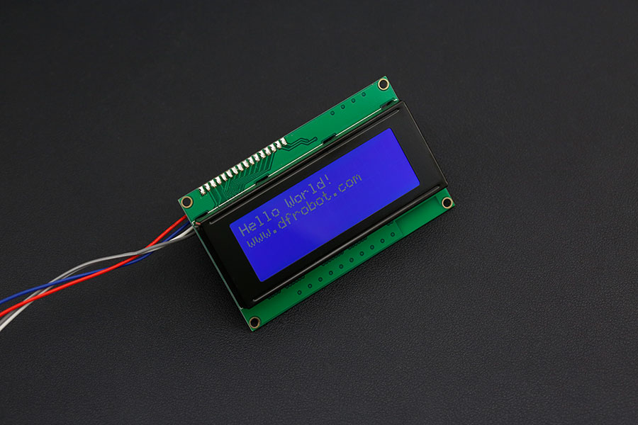 I2C 20x4(2004) LCD Display for Arduno - DFRobot