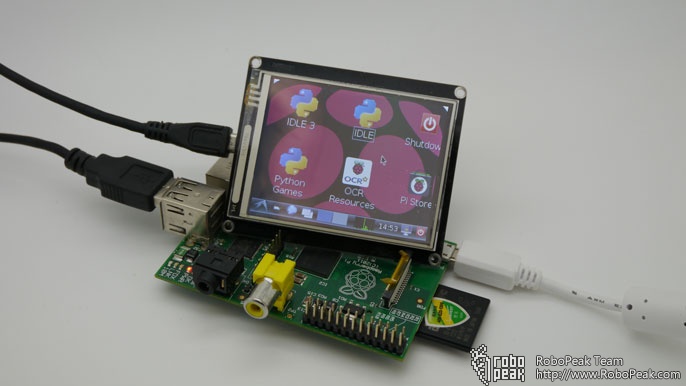 2.8” USB Touch Screen for Raspberry Pi - DFRobot