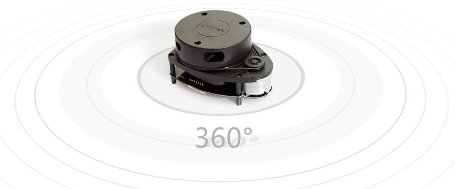 RPLIDAR A1M8-R6 360-degree omnidirectional laser range scanning