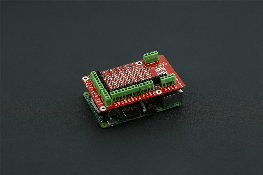 Raspberry Pi Prototyping Shield Dfrobot 9538