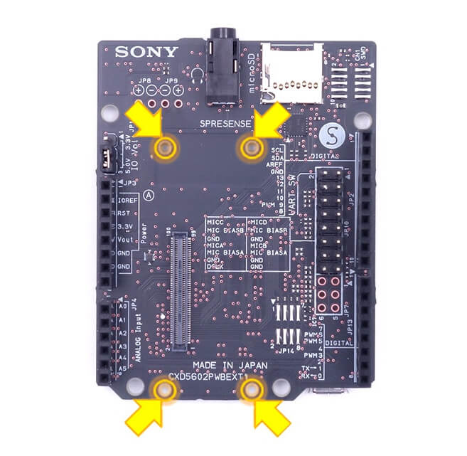 Sony Spresense Extension Board